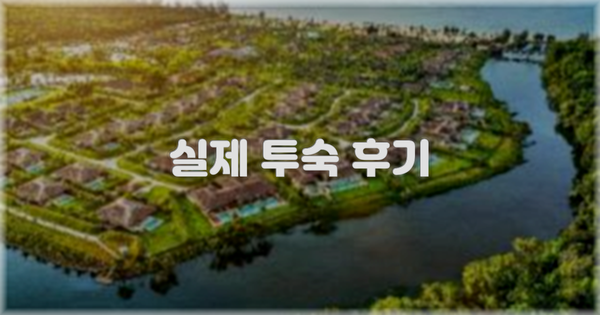 💬 실제 투숙 후기