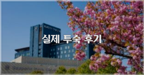 💬 실제 투숙 후기