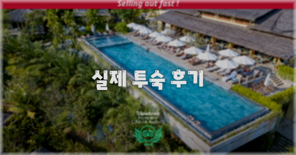 💬 실제 투숙 후기